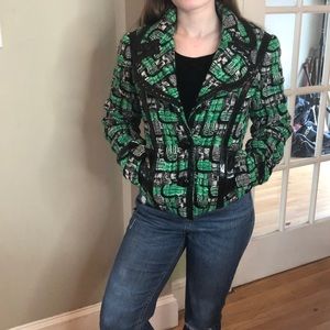 Carlisle 4 green/black tweed jacket